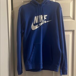 Nike Men's Royal Blue Hoodie